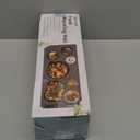 Warming Mat For Food Extra Large 36"x16" 580W Food Warmer Chafing Dishes for Buffet,Food Warming Mat,Food Warmers for Parties Buffet,6 Temp 6 Hour Timer Heating Mat for Food Christmas Gifts (Plus, Grey)