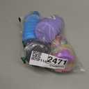 Collapsible Water Bottles 4 pack Travel Water Bottle Portable Hiking Water Bottle with Leak proof Twist Cap 500ML Reusable BPA Free Silicone Water Bottles. (Black+Purple+Blue+Pink)