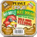 C&S Peanut Delight No Melt Suet Dough 11.75 Ounces, 8 Pack