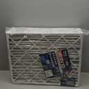 BNX TruFilter 20x25x4 (19.5 x 24.5 x 3.63 Slim Fit) MERV 13 Air Filter (2-Pack) - MADE IN USA - Air Conditioner HVAC AC Furnace Filters Health, Allergies, Mold, Bacteria, Smoke, MPR 1900 FPR 10