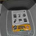 Arm & Hammer Large Sifting Litter Box Scoop Free Cat Litter Tray with Microban, Made in USA, Large