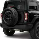 5 Pcs Bead Lock Wheel Trim Rings Kit Fit for 2021-2026 Ford Bronco Sasquatch Package Beauty Rings Black