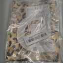 Censen Leopard Print Cheetah Design Happy Birthday Banner Pennant Banner Cheetah Birthday Decorations Leopard Party Decorations Jungle Safari Animal Print Baby Shower Theme Party Supplies