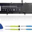 8N0T7 Laptop Battery Compatible with DELL XPS 15 9575 2-in-1 Precision 5530 2-in-1 Series Notebook 8N0T7 08N0T7 TMFYT 0TMFYT 11.4V 75Wh 6254mAh 6-Cell