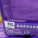 TENA Sensitive Care Overnight Incontinence Underwear for Women, Adult diapers, XX-Large (Waist Sizes 47in66in), Better Fit, 48 Count (4 packs of 12)