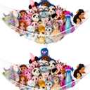 Lilly's Love Stuffed Animal Hammock, 2 Pack | Corner Hanging Organizer, Toy Storage, Stuffed Animal Storage | Easy to Hang Plushie Net w/Anchors & Hooks | Cute Room, Bedroom & Home Decor (White) (Standard)