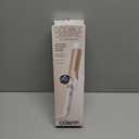 Conair Double Ceramic 1 -Inch Curling Iron, 1 -Inch Barrel Creates Soft Waves & Curls, Hair Curler for Use on Medium & Long Hair, White/Rose Gold