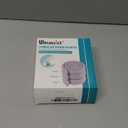 Ultrassist Toe Sleeve with Overlap Medium Size 7/8" Inner Diameter 36" Roll, Grey Sponge Toe Protectors for Blisters, Bunions, Corns