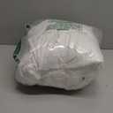 Queen Bed Skirt-Box Spring Cover with 12 Inch Tailored Drop,Wrinkle and Fade Resistant Hotel Wrap Around Bed Skirts,Bed Frame Cover (Horizontal Stripe White, Queen-12 Drop)