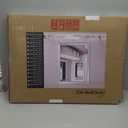 Amorho 24x32 Inch Bathroom Mirror Silver, Thick Metal Framed Wall Mirrors for Over Sink, Brushed Nickel Mirror Perfect for Bedroom, Living Room, Entryway, Rectangle (Horizontal/Vertical).