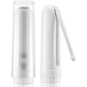 Travel Portable Bidet Sprayer 140mL Nozzle 180 Adjustment IPX6 Handheld Bidet for Personal Hygiene Cleaning, Baby Wash, Postnatal Care, Perineal & Hemorrhoid Treatment(AM-US-NHJ002E)
