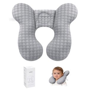 KAKIBLIN Baby Travel Pillow, Upgraded Baby Neck Pillows for Car Seat, Infant Neck Support Pillow for Head and Neck,Newborn Head Support for Car Seat,Pushchair