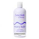 Function of Beauty Wavy Hair Conditioner - Sulfate-Free Conditioner for Natural Wavy Texture - Lightweight, Anti-Frizz, Strengthening & Hydrating with Argan Oil - Hair Care Products (11 Fl Oz (Pack of 1))
