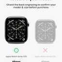 amBand Rugged Case with Band for Apple Watch 46mm, Compatible with Apple Watch (iWatch) Series 10 11, Military Grade Shockproof Bumper Cover, Tactical Band for Men, Matte Black