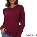 Women's Fall Pullover Long Sleeve Crew Neck Casual Ribbed Knit Lightweight Soft Sweater Top (Teal, XL)