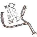 NEWZQ Catalytic Converters Replacement for Chevy GMC Silverado Suburban Sierra Yukon XL 1500 Tahoe Avalanche Yukon 2007-2008 4.8L 5.3L 6.0L 4.3L 50469 50450