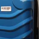 InUSA ENDURANCE Luggage with Spinner Wheels | Spacious Durable Lightweight Hardside Suitcase, Travel Bag with Handle and Trolley | 24-Inch Medium Checked Luggage | Teal