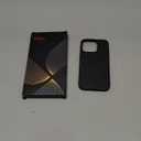 TORRAS SlimFit Designed for iPhone 15 Pro Case, Ultra Thin 15 Pro Phone Case, Velvety Feel, Lightweight AntiScratch Matte Hard iPhone 15 Pro Case 6.1 inch, Black