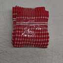 kitchenAid BrightRed 16x28 Inch Durable Obsorbant Cotton Terry Towel and LinTex Two Pack Towels
