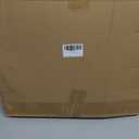 Loodmeo Black 18" Chrome Foot Rest Ring for Drafting Stool or Office Chair,Office Chair Piston Foot Ring,Foot Rest for Office Chair(Black, 18'')