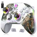 EasySMX X15 PC Controller - Enhanced Wireless Bluetooth Controller with Hall Joysticks/Hall Triggers/RGB Lighting - No Stick Drift, No Dead Zone - Work for Windows PC, Android, Steam and Switch
