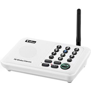 Expandable for Wuloo Intercoms Wireless for Home 5280ft Range 10 Channel 3 Code (Only 1 Unit for Expandable The Original intercom System, CAN NOT Work Without Other Units)