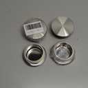 Stainless Steel Replacement Pitcher Lid Set 4Pcs with Dual Water Outlets Universal Cold Water Jug Lid for Home and Restaurant Use