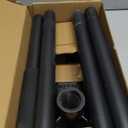 Steel Tamper Tool, 58" Heavy Duty Garden Landscaping Tools with Long Handle, 8x8 Square Dirt Hand Tamper Gardening Tool Set with Rubber Grip for Leveling Ground, Soil, Sand, Driveway