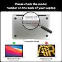 IPROKKO 360 Privacy Screen Macbook Air 13.6/13 Inch (2022-2025, M2, M3, M4),Matte Anti Glare Blue Light 13.6" Mac Scratch Resistant Laptop Screen Protector Filter