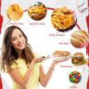 Roshtia 100 Pack Baseball Party Supplies Paper Food Trays Disposable Serving Tray Nacho Food Boats for Baseball Birthday Decorations(2lb)