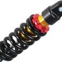 labwork 10.5" 270mm Rear Shock Replacement for Dirt Pit Bike Replacement for Central Rear Single off-road Motorcycle (Red and black)