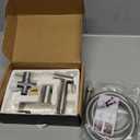 Purrfectzone Bidet Sprayer for Toilet, Handheld Sprayer Kit, Cloth Diaper Sprayer Set - Easy to Install - Stainless Steel
