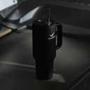 2 x Swoop Smart Tumbler 40 oz | Stainless Steel Vacuum Insulated with Touch Screen Temperature Sensor Lid, Handle and Straw for Water, Coffee, Smoothie, Iced Tea and All Beverages (Raven Black)