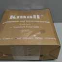 Cooling Full Size Mattress Protector - 100% Waterproof & Breathable Cool 3D Air Fabric Bed Mattress Cover, Ultra Soft Noiseless Mattress Pad for 8"-21" Deep Pocket, Machine Washable (White)