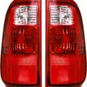 Boine Tail Light Compatible With 2008-2016 Ford F250 F350 F-250 F-350 Driver and Passenger Side Rear Light Brake Lamps Replaces FO2800208 FO2801208