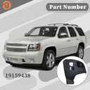 19159438 Driver Information Center Control Panel Air Vent Compatible with Chevy Suburban Tahoe Silverado GMC Sierra Yukon XL 1500 2500 3500 HD with 4.3L 4.8L 5.3L 6.2L 6.6L Engine 2007-2013