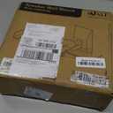 WALI Speaker Wall Mount, Surround Sound Speaker Stand with Adjustable Swivel Tilt Angle, Standard Bookshelf Speaker Mount for Living Room, Home Theater, Hold Up to 55 Lbs, (SWM201), 2 Pack, Black