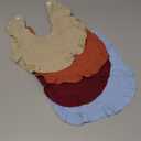 Muslin Baby Bibs for Drooling and Teething Newborn Drool Bibs for Baby Girl Boy
