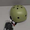 Kids Bike Helmet, Adjustable and Multi-Sport, from Toddler to Youth, 3 Sizes (Small: 18.9" - 21.3", Olive)