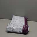 jinchan Boho 100% Cotton Blanket Muslin Twin Size 60x80 Inches Lightweight 3-Layer Geometric Square Striped Pattern Reversible Quilt Throw Soft Breathable Comfy All Seasons for Couch Bed Decor, Blue