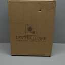 Levtex Home Cross Stitch Reversible Full/Queen Quilt Set (88x92in) with 2 Pillow Shams (26x20in) - Stitch Texture - Taupe - Cotton Full/Queen Size Quilt Bedding Set - Lightweight, Soft, Pre-Washed