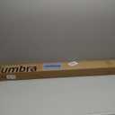 Umbra Twilight Double Curtain Rod Set  Wrap Around Design Ideal for Blackout or Room Darkening Panels, 48 to 88 Inches, Gold