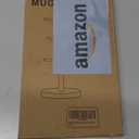 Wisuce Bamboo Mug Tree with Thicker Base - Countertop Coffee Cup Stand with 6 Hooks (Natural)