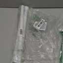 White Tension Curtain Rod for Windows 28 to 48 inch, Adjustable Expandable Pressure Spring Curtain Rod No Drilling, 7/8" Curtain Rod for Bedroom Doorway Closet Door