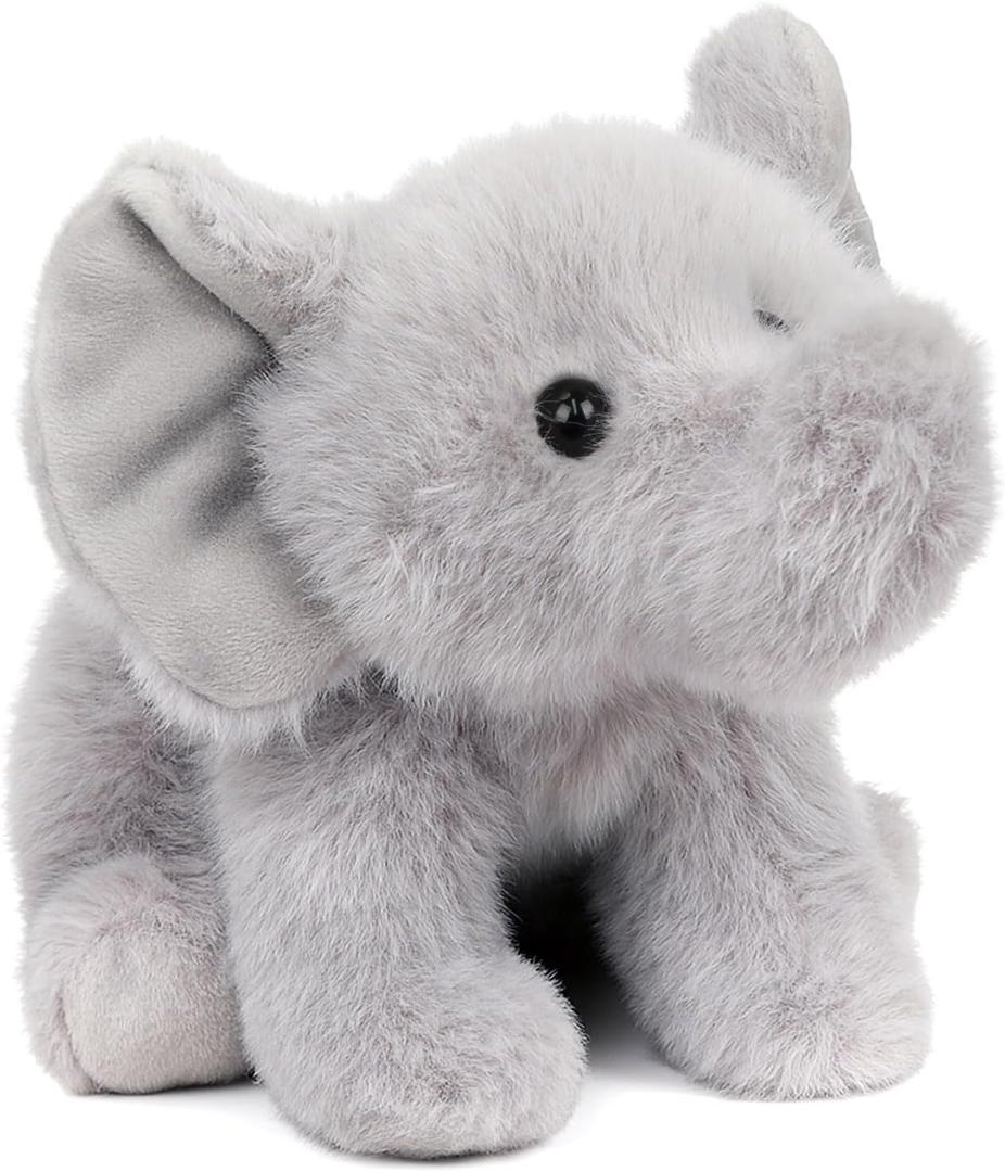 Adorable Elephant Stuffed Animal Soft Elephant Plush Toy Cute Birthday Gifts for Boys Girls Kids Toddlers