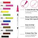 Y&I Bullet Dotted Journal Kit, A5 Hardcover Dotted Journal Notebook with 200 Pages, 120GSM Thick Paper, Stencils Stickers Pens Washi Tapes, Dotted Journaling Kit for Beginners Women Teen Girls (Gray)