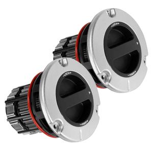 4WD Manual Locking Hub 4x4 Front Wheel Hub Assembly 2 Pack | Compatible with 2005-2023 Ford F250 F350 F450 F550 Super Duty | Replaces# BC3Z3B396B, BC3Z-3B396-B