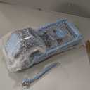 SupMaKin Upgrade Safe Mandoline Slicer Plus, Vegetable Chopper, Potato Slicer, Food Slicer Onion Chopper, Fry Cutter, Veggie Salad Dicer Kitchen Chopping Artifact Gifts (Blue)