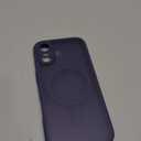 TOCOL for 17Case, Full Camera Protection, Built-in Magnetic Ring, Compatible with Magsafe Charger, Drop Protection, Translucent Matte Phone Case for 17 6.3 inch (Midnight Purple)