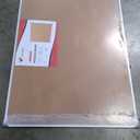 VIZ-PRO Large Cork Bulletin Board, 72 X 48 Inches, Wall-Mounted Corkboard with Silver Aluminium Frame for School, Office, and Home 6' X 4'